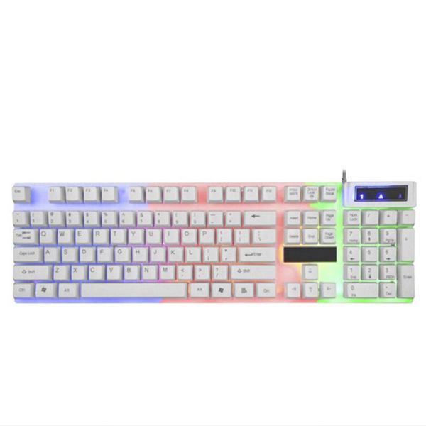 

keyboards usb led backlit mechanical feeling gaming keyboard for lapcomputer