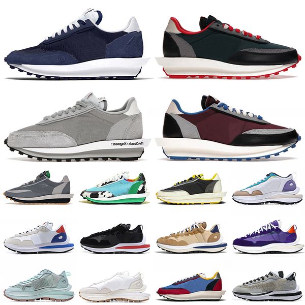 

vaporwaffle ld waffle sail black gum men women running shoes undercover clot kiss of death cool grey fragment sports sneakers sesame blue vo