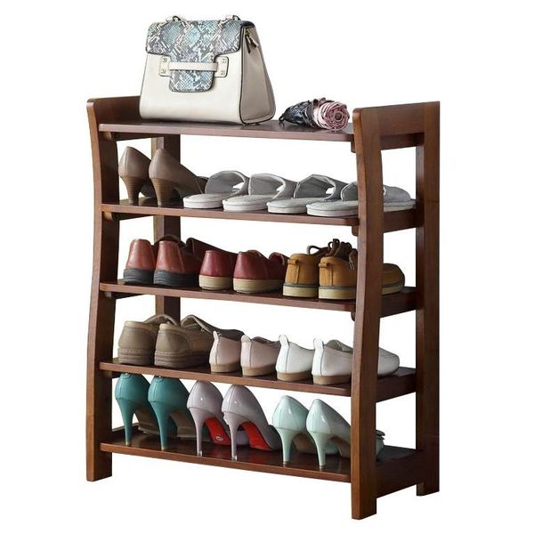 

clothing & wardrobe storage solid wood shoe rack multi-layer nordic door simple assembly