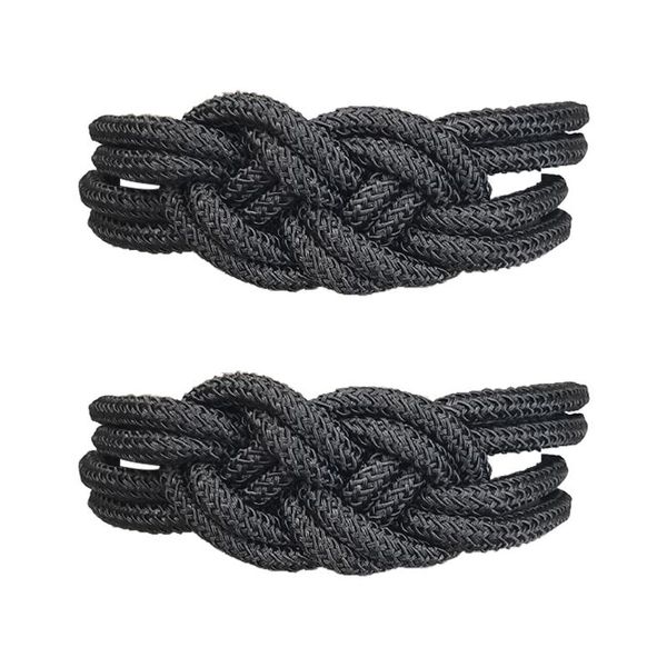 

other home decor 2pcs durable curtain tiebacks simple chinese knot easy use window smooth magnetic buckle polyester bedroom office