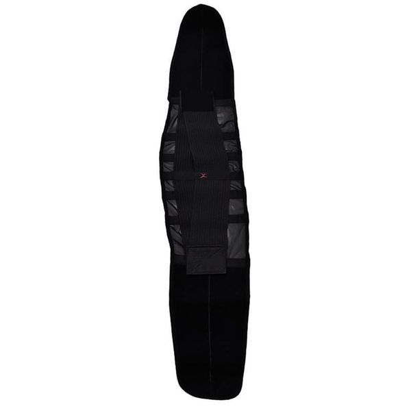 

sports belt super elastic breathable comfort waist support, Black;gray