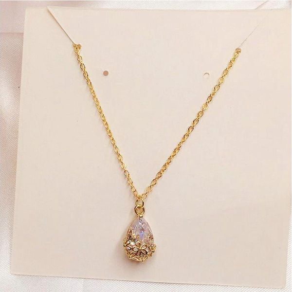 

chains le palais vintage 14k real gold necklace for women wholesale bulk angel pair with temperament dress jewelry accessories, Silver