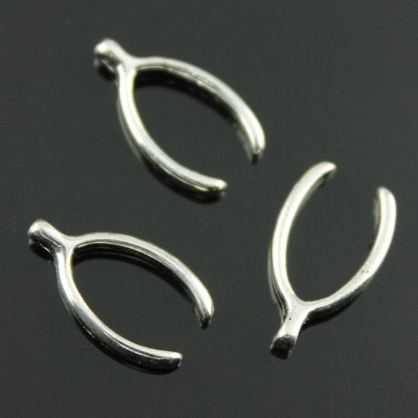 

charms malzahar wishbone diy jewelry bracelet for making kit accessories, Bronze;silver