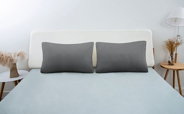 

2022 satin pillowcase home multicolor ice silk pillow case