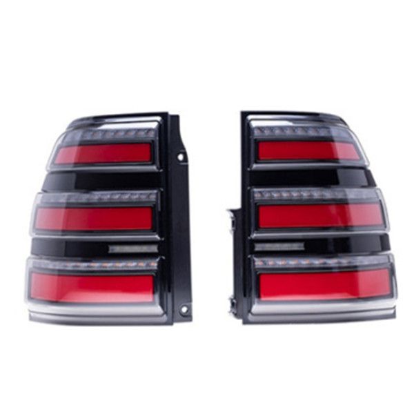 

2 pcs car tail lights parts for mitsubishi pajero v93 v97 v95 2008-2020 taillights rear lamp led signal reversing parking facelift
