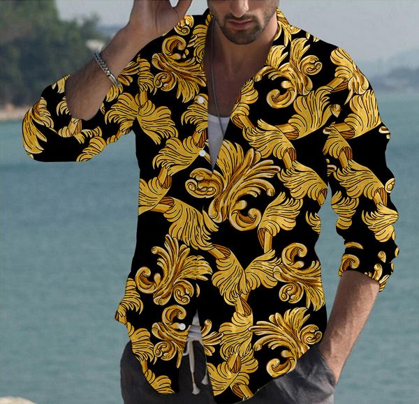 

european pattern solid stripe mens long-sleeved shirt comfortable fit fashion retro style travel office entertainment, White;black