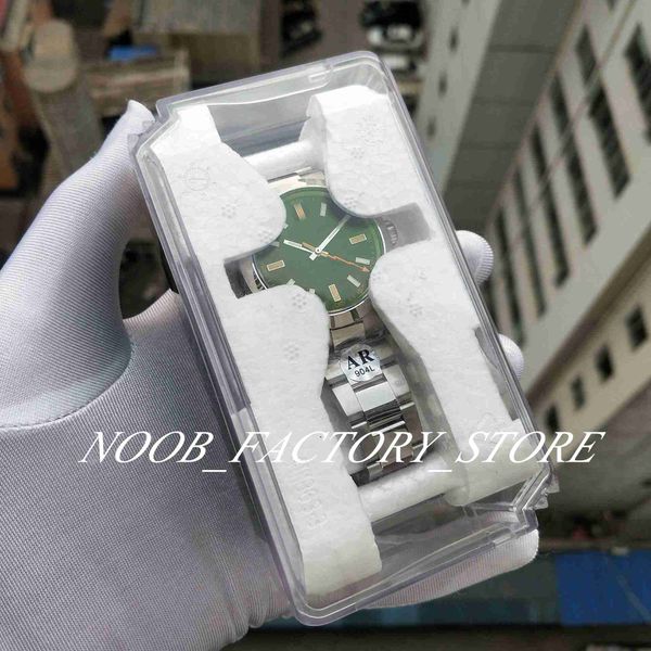 AR Factory Watch 40mm 904L Steel Watchs Mens Cal.3131 Automatic Men Crystal Glass116400 Watches Super Luminous Wristwatches Original Gift Plastic Box