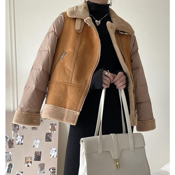 

women's jackets autumn and winter coat 2021, Black;brown