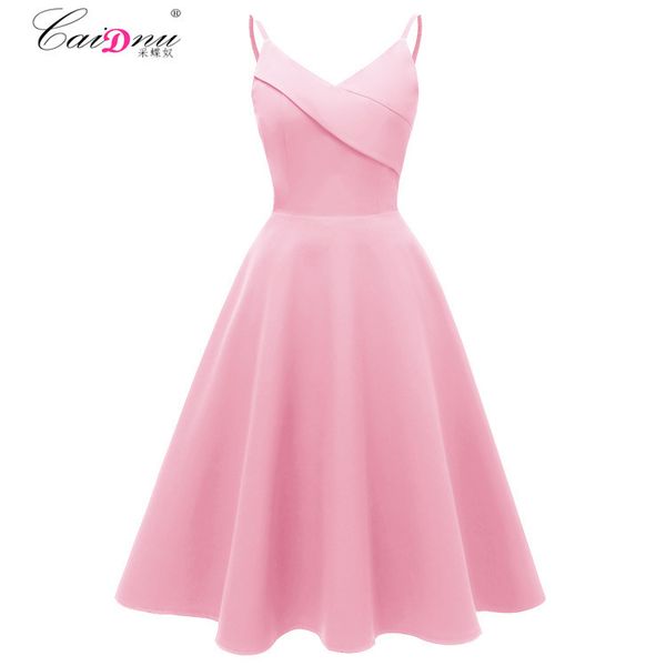 

Party Dresses 2021 Summer Sling V-ne Sexy Wedding Cotail, White;black