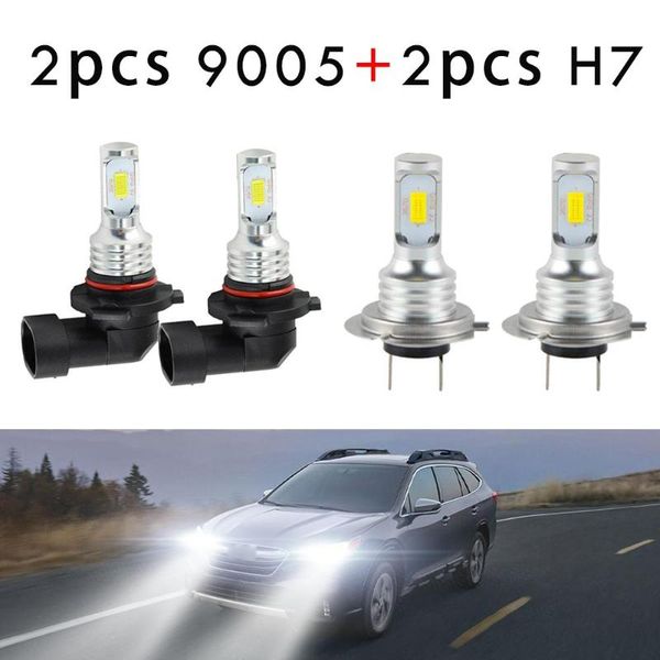 

car headlights 12v-24v dc bulbs 4000lm accessories for outback legacy 2005-2014