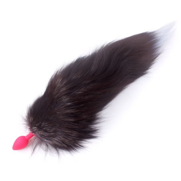 Sex Toys Coppia Fox Tail Butt Plug Xuan Fox Silicone Dog Tail Butt Plug Dispositivi per la masturbazione Piccolo commercio estero 2022