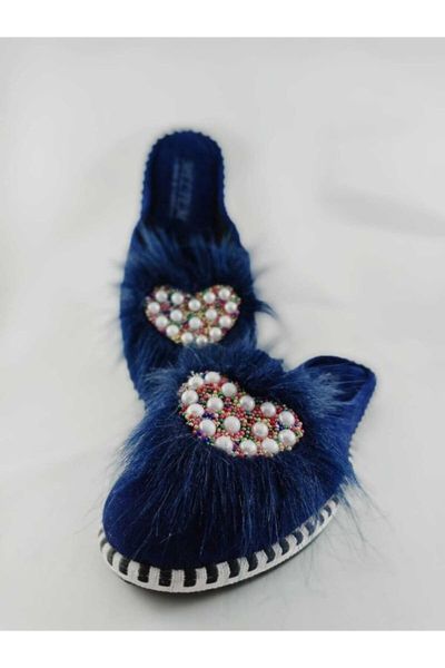 

slippers soft outsole women 's winter home slipper dowry, Black