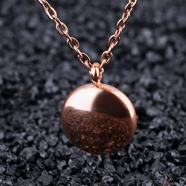 

stainless steel women necklaces pendants chain make a wish rose gold for lovers girlfriend jewelry creativity gift wholesale pendant, Silver