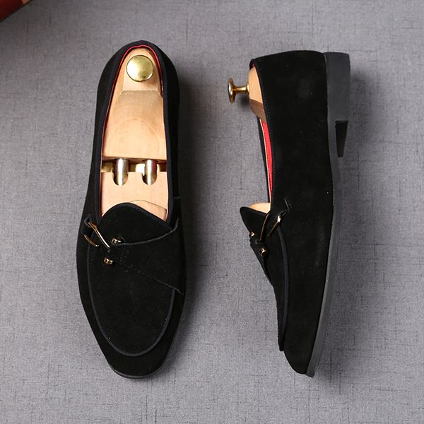 Luxuriöse Business-Abschlussballschuhe für Herren, schwarz, cremeweiß, braun, Hochzeit, spitze Zehenpartie, flache Schuhe für Herren, Schuhwerk, EUR-Größe: 38–44