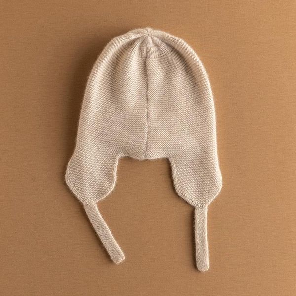 

beanie/skull caps 2021 winter autumn 100% goat cashmere women hats fashion headgears 3colors soft warm accessories for ladies, Blue;gray