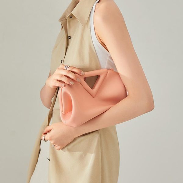 

evening bags triangle women's bag, bag design, fashion, daily use, soft 2021
