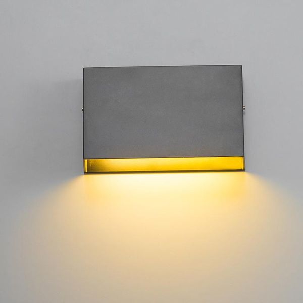 

wall lamps modern outdoor lamp waterproof cube 3/6w cob indoor led light fixture bathroom lighting bedside porch