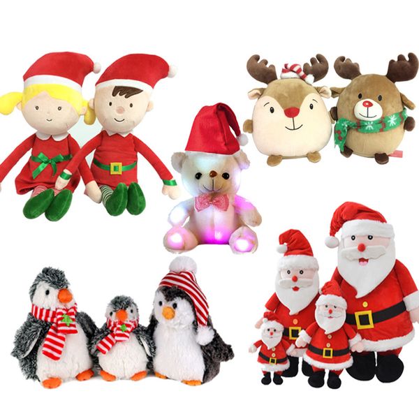 

elk plush toy doll deer atmosphere props christmas eve presents for girls