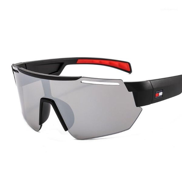

colorful outdoor cycling sunglasses men fashion rurrounded sports jda3167, White;black