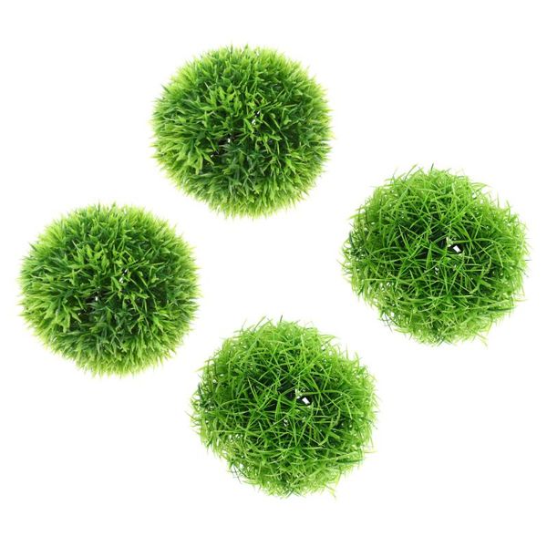

decorative flowers & wreaths 4pcs plant decor artificial grass pendant ceiling hanging