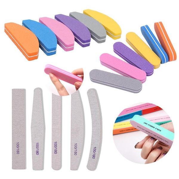 

nail files professional diy buffer block cleaning brush uv gel polishing beauty tools buffing sanding pedicure