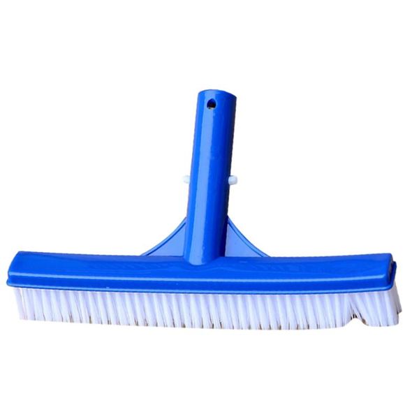 

pool & accessories heavy duty surfaces 10 inch curved portable cleaning brush tip walls algae spa broom plastic swimming cleaner