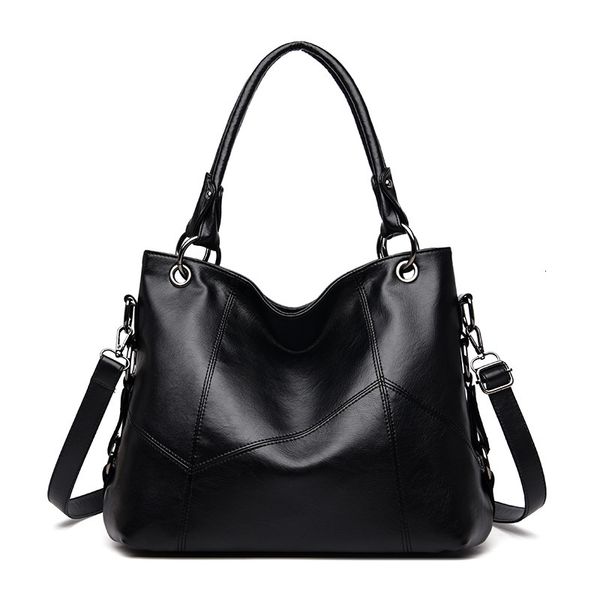 

evening bag women's 2021 high capacity single shoulder messenger backpack splicing mother's soft leather
