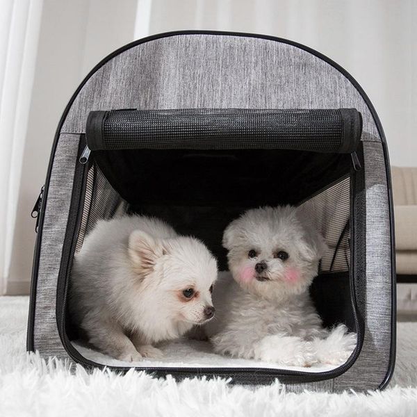 

kennels & pens pet dog winter warm house indoor and outdoor small large with storage bag cage household goods
