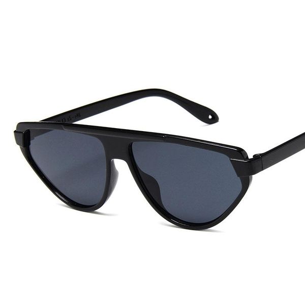 

sunglasses women lady fashion big frame triangle trend ladies glasses multicolor famous design uv, White;black