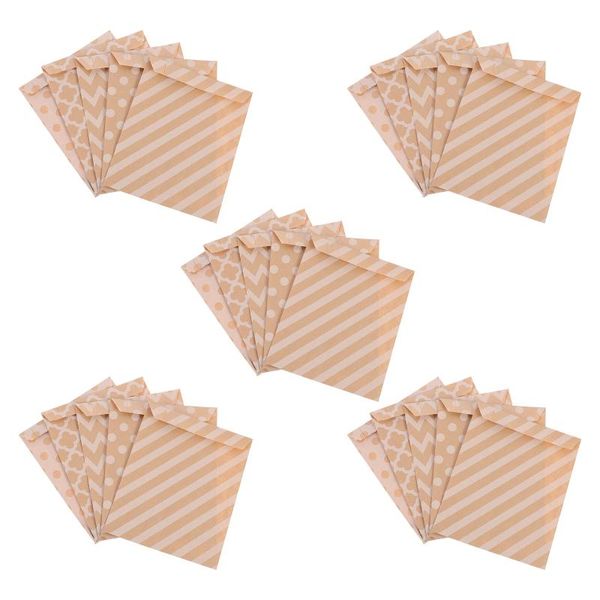 

gift wrap 125pcs storage pouches packing candy