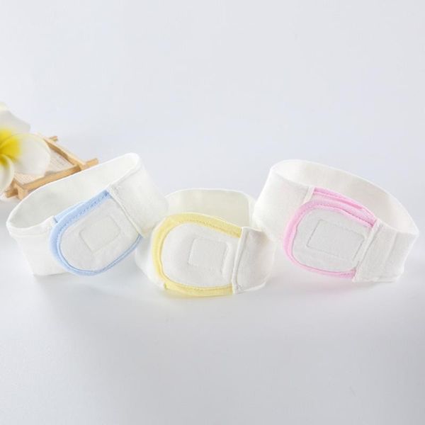 

3pcs cotton infant baby diaper fixing tape adjustable convenient reusable fixed belt (blue/yellow/pink, each color 1 cloth diapers