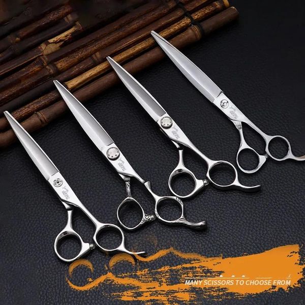 

hair scissors fnlune 6.0 vg10 jagua professional salon cut barber accessories haircut thinning shear hairdressing tool
