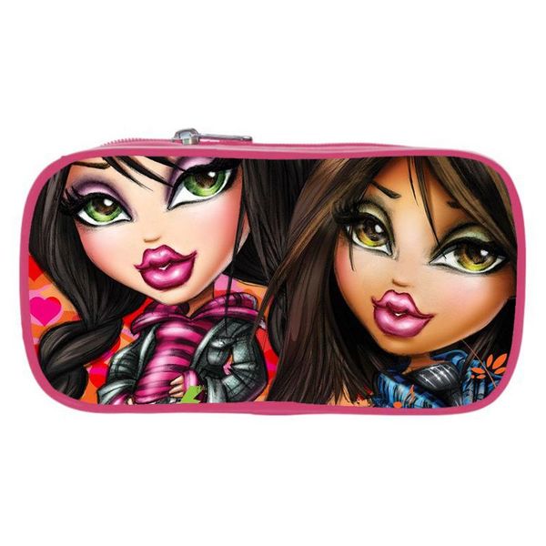 

cosmetic bags & cases bratz pencil case fashion student multifunctional stationery bag girl box large capacity kid school supplies gift
