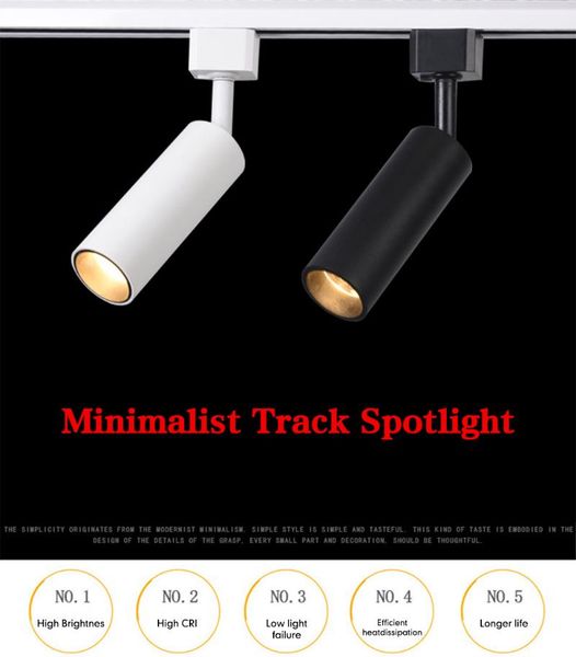 

other led lighting stinytech 2 styles mini cob spotlight 3w 5w 7w creative rotated track lights fixtures anti glare ceiling downlights