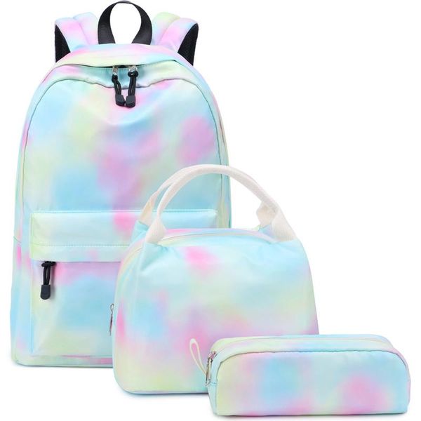 

backpack abshoo portable suitable for school girls and boys with lunch bag