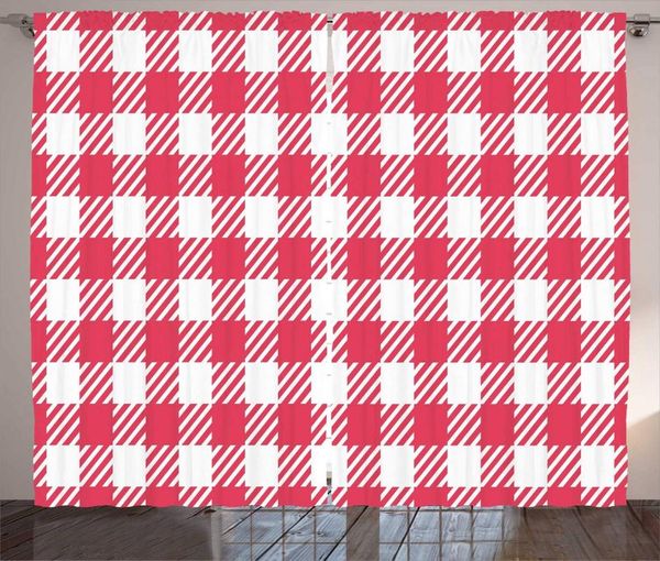 

curtain & drapes pink gingham curtains traditional well known casual print of streaks and checkered items living room bedroom window dark