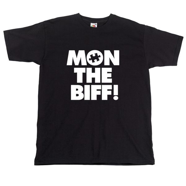 

mon the biff tshirt biffy clyro t-shirt fan t shirt band tee, White;black