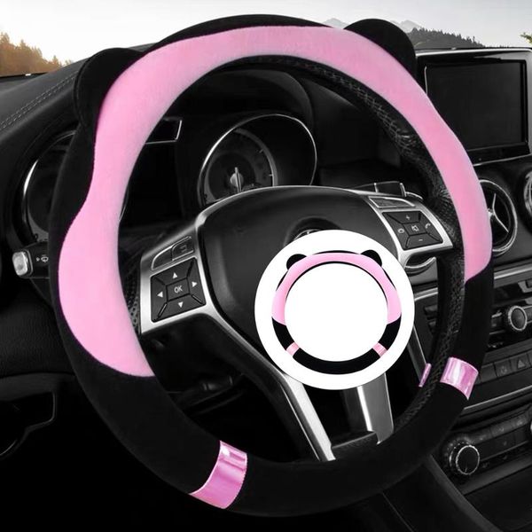 

steering wheel covers 1 set/3pcs car cover handbrake gear knob