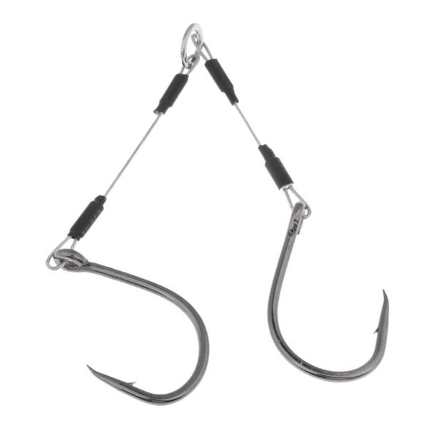 

fishing hooks durable jigging assist boat offshore deep sea 3 size