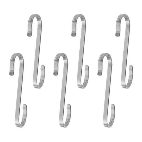 

hooks & rails 6pcs shape hanging punch-practical household