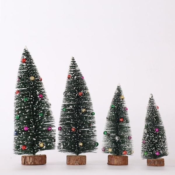 

christmas decorations tree mini small diy deskdecor for home navidad