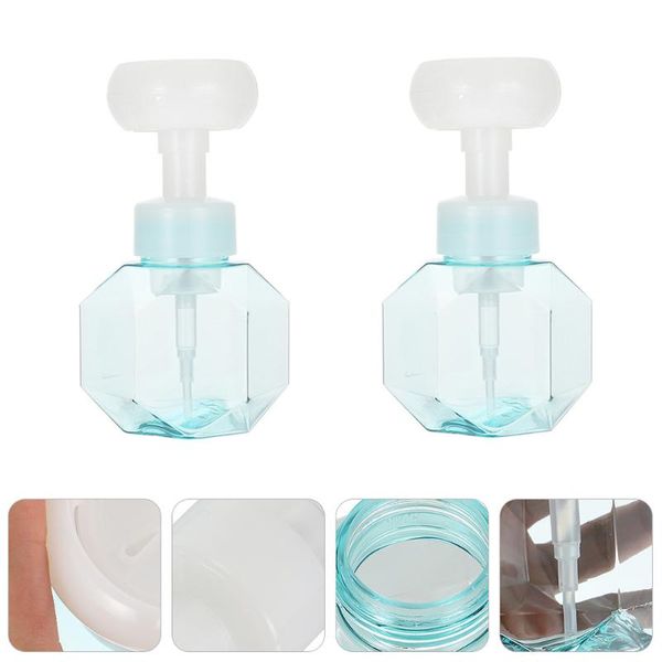 

party favor 2pcs foaming soap bottles facial cleanser whip bubble maker