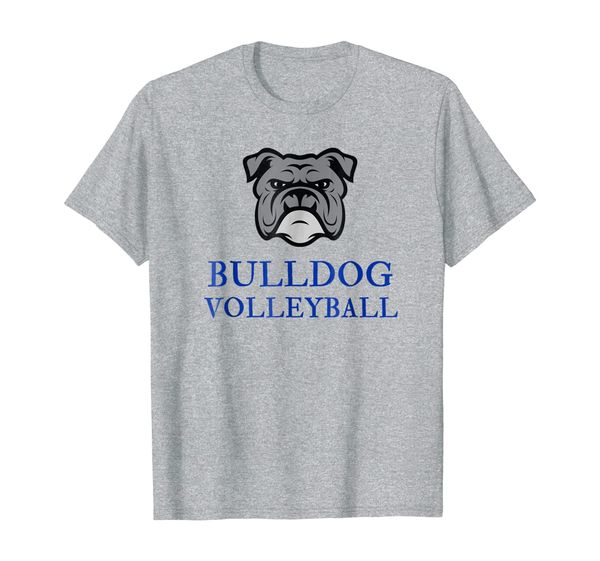 

Bulldog Volleyball T-Shirt by Hello Fun, Mainly pictures
