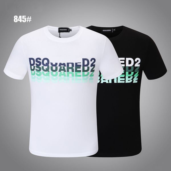 

dsq pattern t-shirt d2 phantom turtle 2022ss new mens designer t shirt paris fashion tshirts summer male 100% cotton to7765, White;black