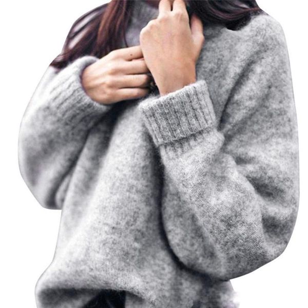 

women's sweaters turtleneck women o neck pullover solid winter sweater sueter mujer invierno 2021 drop, White;black