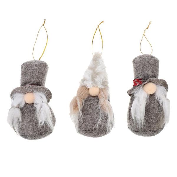 

christmas decorations 3pcs faceless doll hanging cartoon dolls festival decors