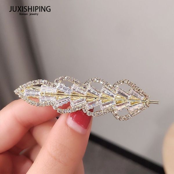 

vs4 advanced sense zircon butter barrettes ly hairpin women's long temperament hair clips ringe clip butterfly diamond rhinestone rhine, Golden;silver