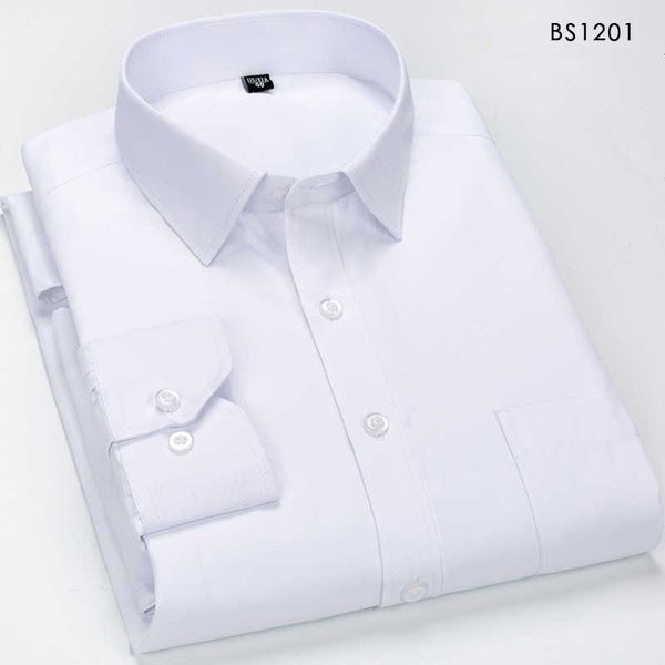 

men shirts brand casual solid/striped social dress shirt white black slim fit wedding/business classic camisas 8xl 7xl 6xl 210609