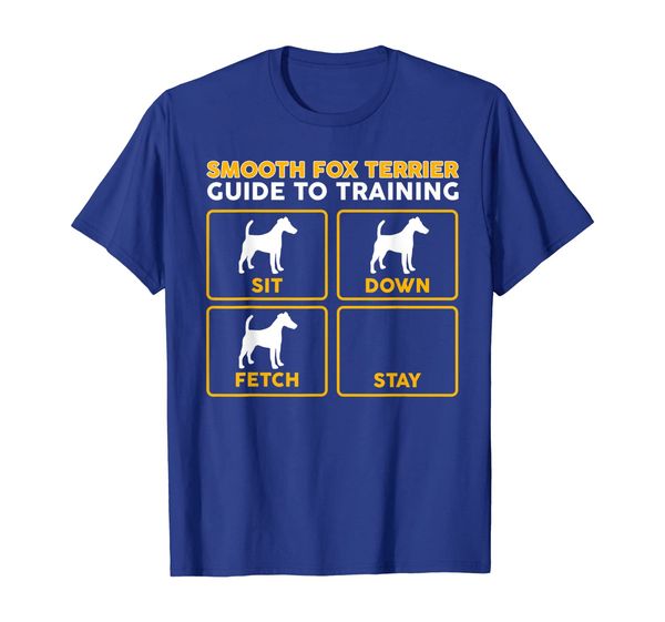 

Smooth Fox Terrier T-Shirt | Funny Guide To Training, Mainly pictures