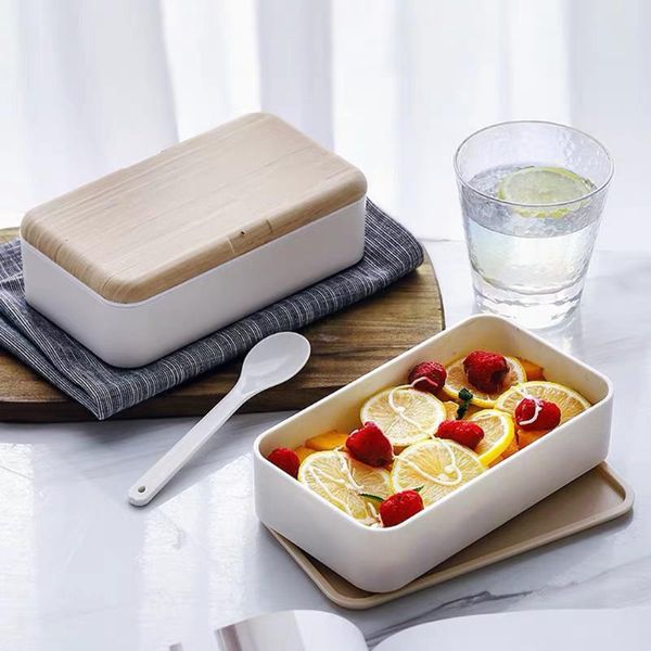 

lunch box bento with knife for household tableware container personality insulation supply dinnerware sets